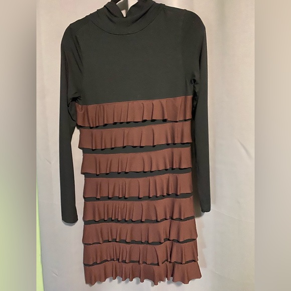 Isle Apparel Tiered Ruffle Cha Cha Dress
 Small - Picture 3 of 3